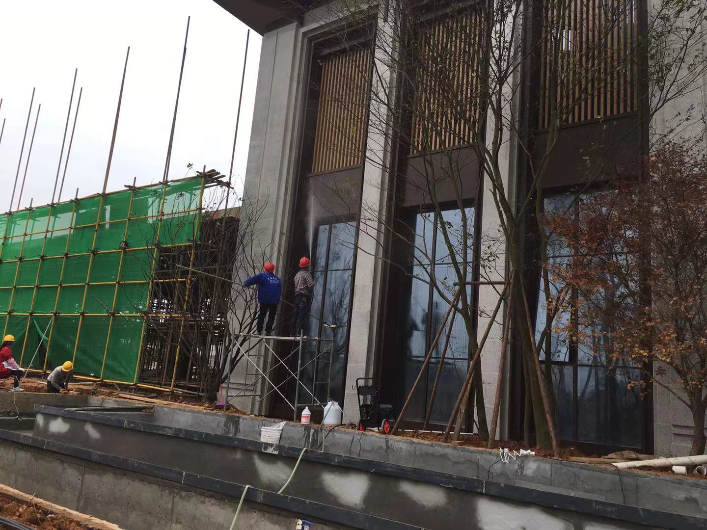 售樓部外墻清洗